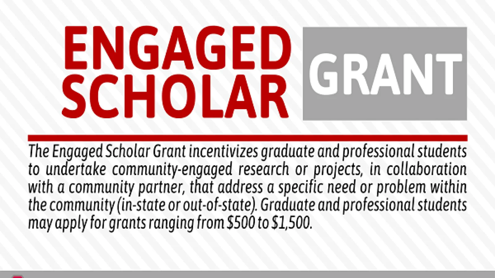 Engaged Scholar Grant