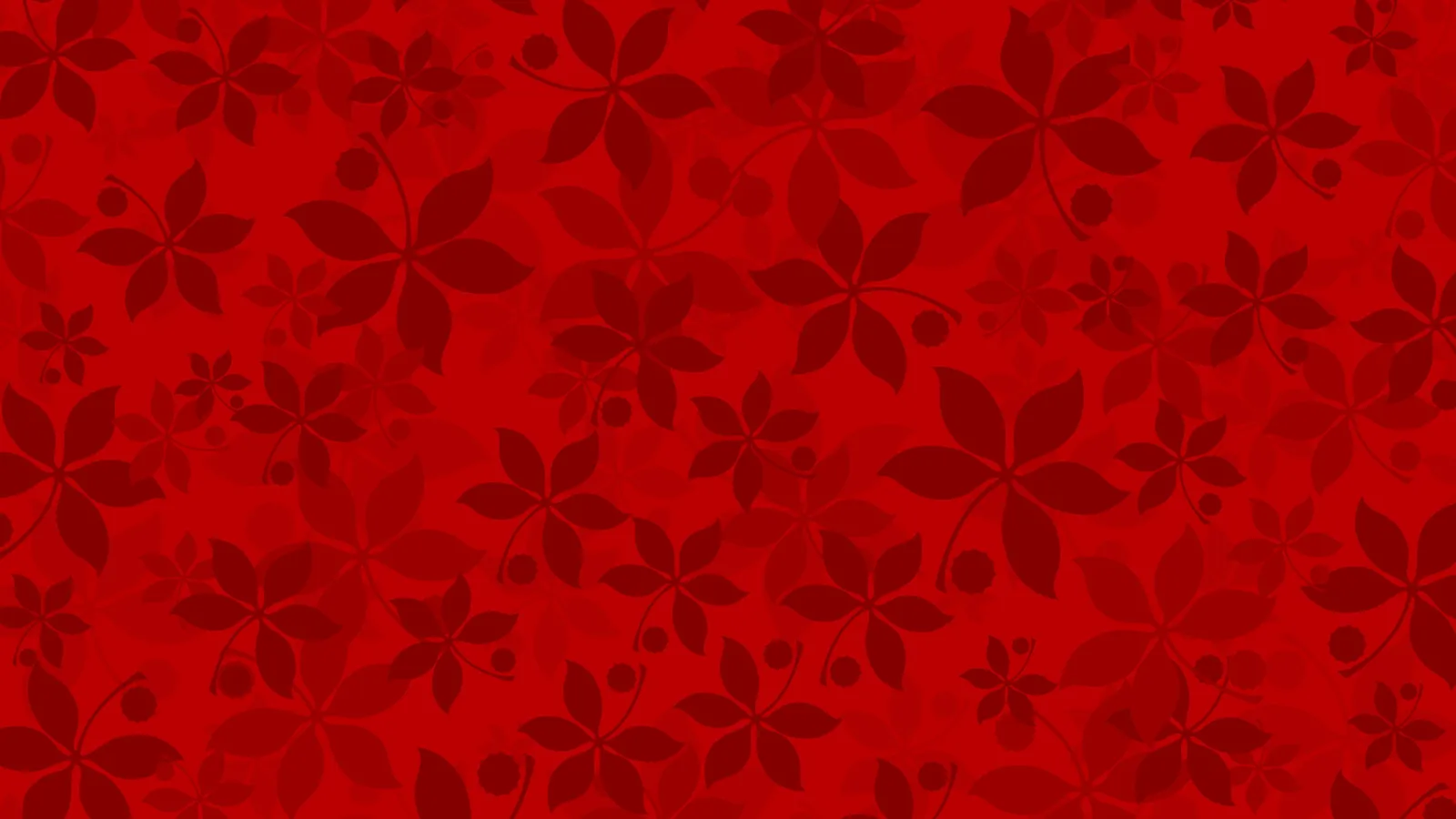 Scarlet leaves