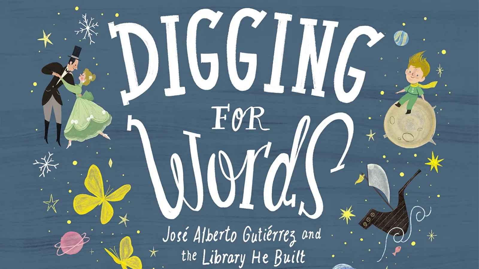 Digging for Words: José Alberto Gutiérrez and the Library He Built (Schwartz & Wade, 2020)
