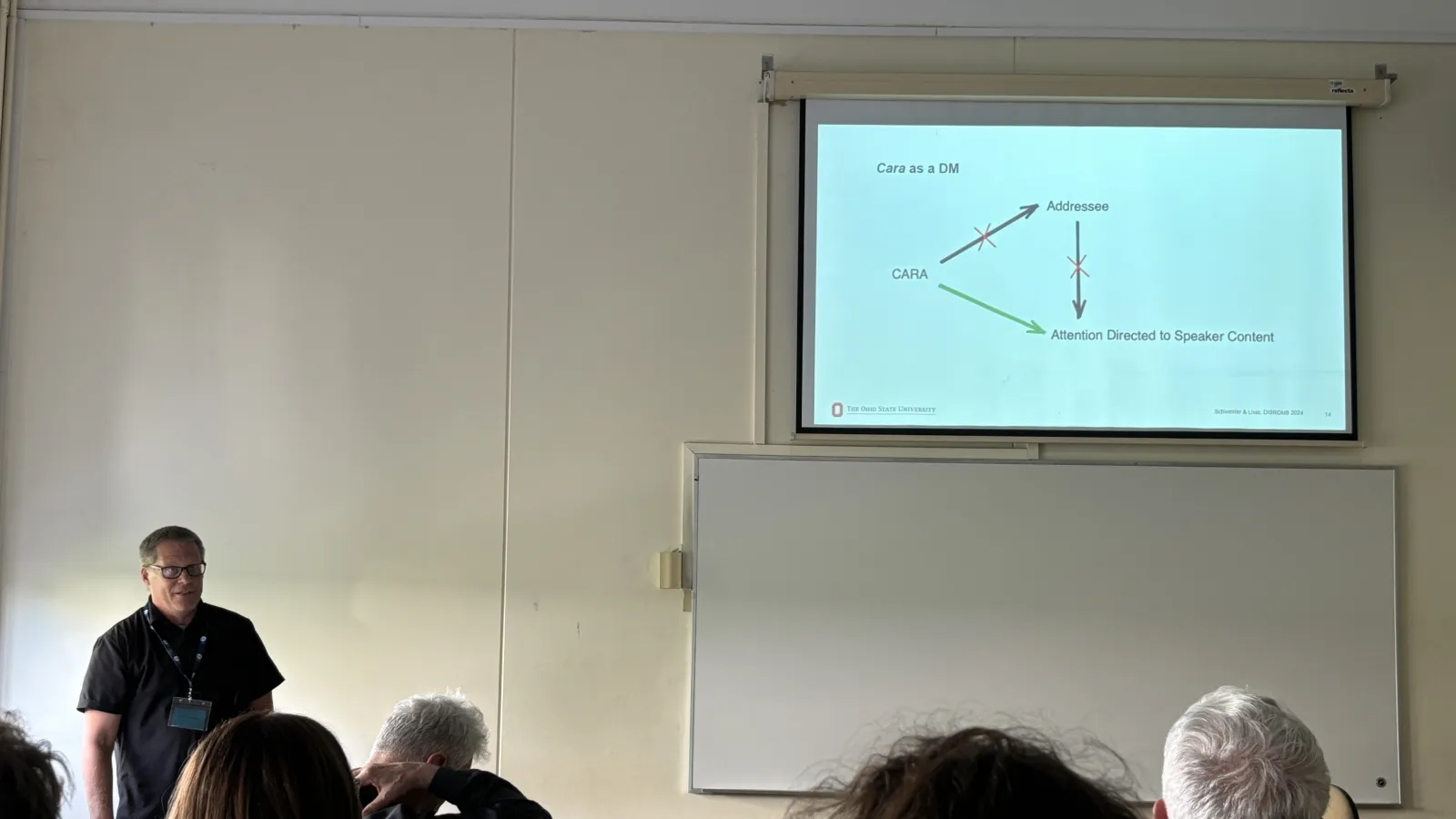 Dr. Scott Schwenter Presenting at DISROM 8