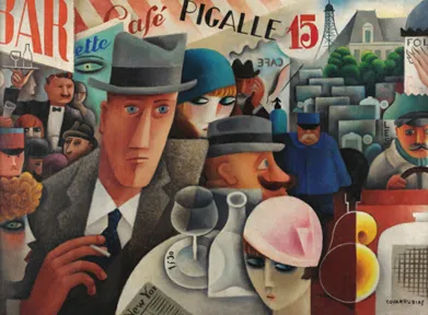 "George Gershwin, an American in Paris" by Covarrubias